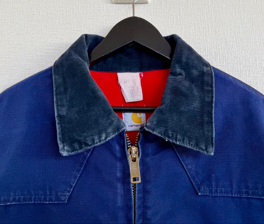 超超スペシャル 80s カーハート サンタフェジャケット XL ネイビーブルー