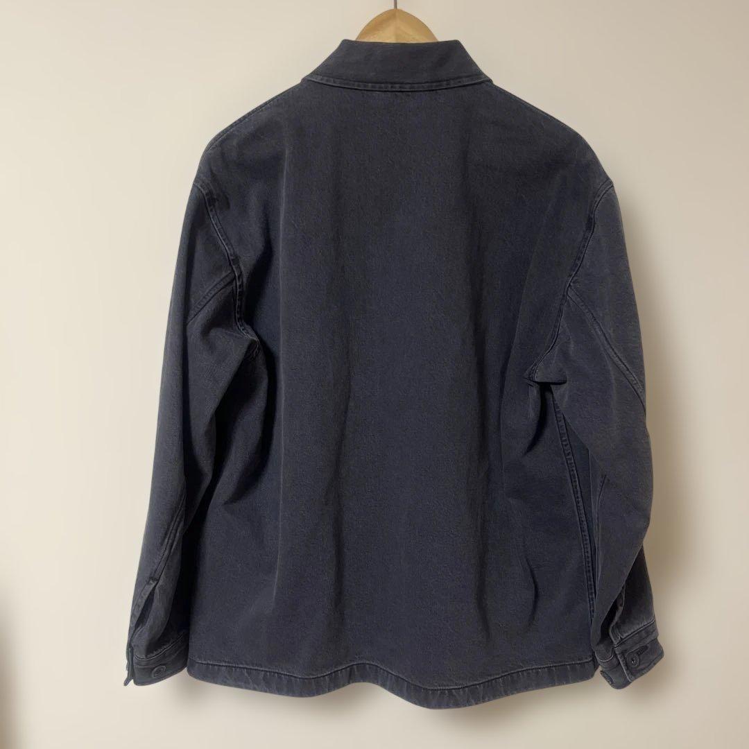 新品UNIQLOUオーバーサイズカラーデニムジャケットパンツセットアップルメール