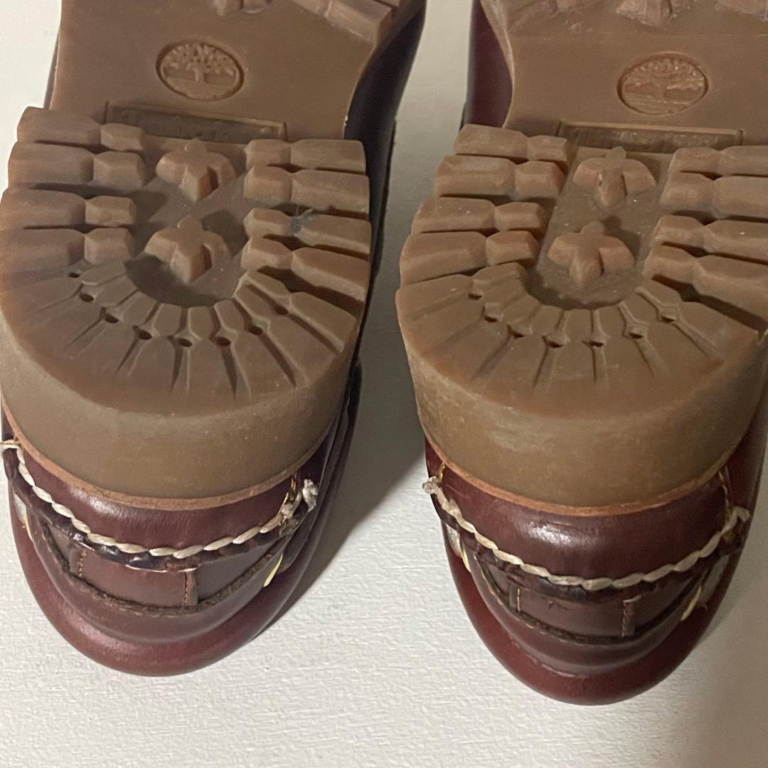 Timberland 3eye バーガンディー 26.5cm classic