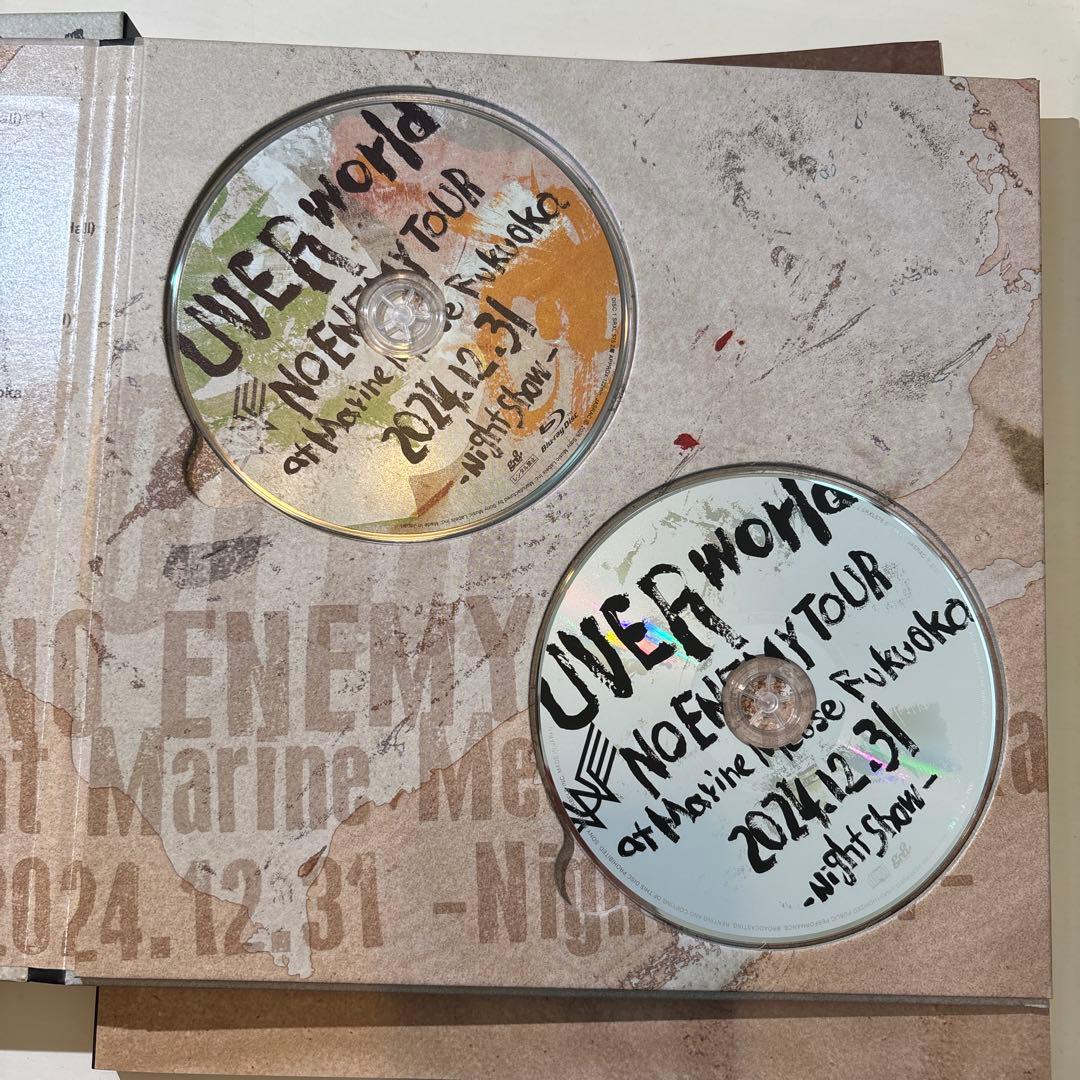 UVERworld NO ENEMY TOUR Blu-ray＋CD 2枚組