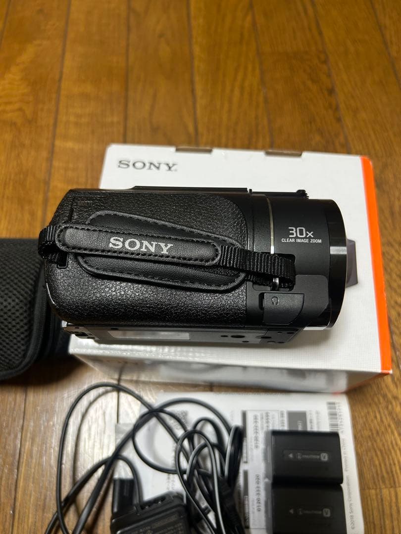 ビデオカメラ　SONY FDR-AX45A 4K ハンディカム 美品！