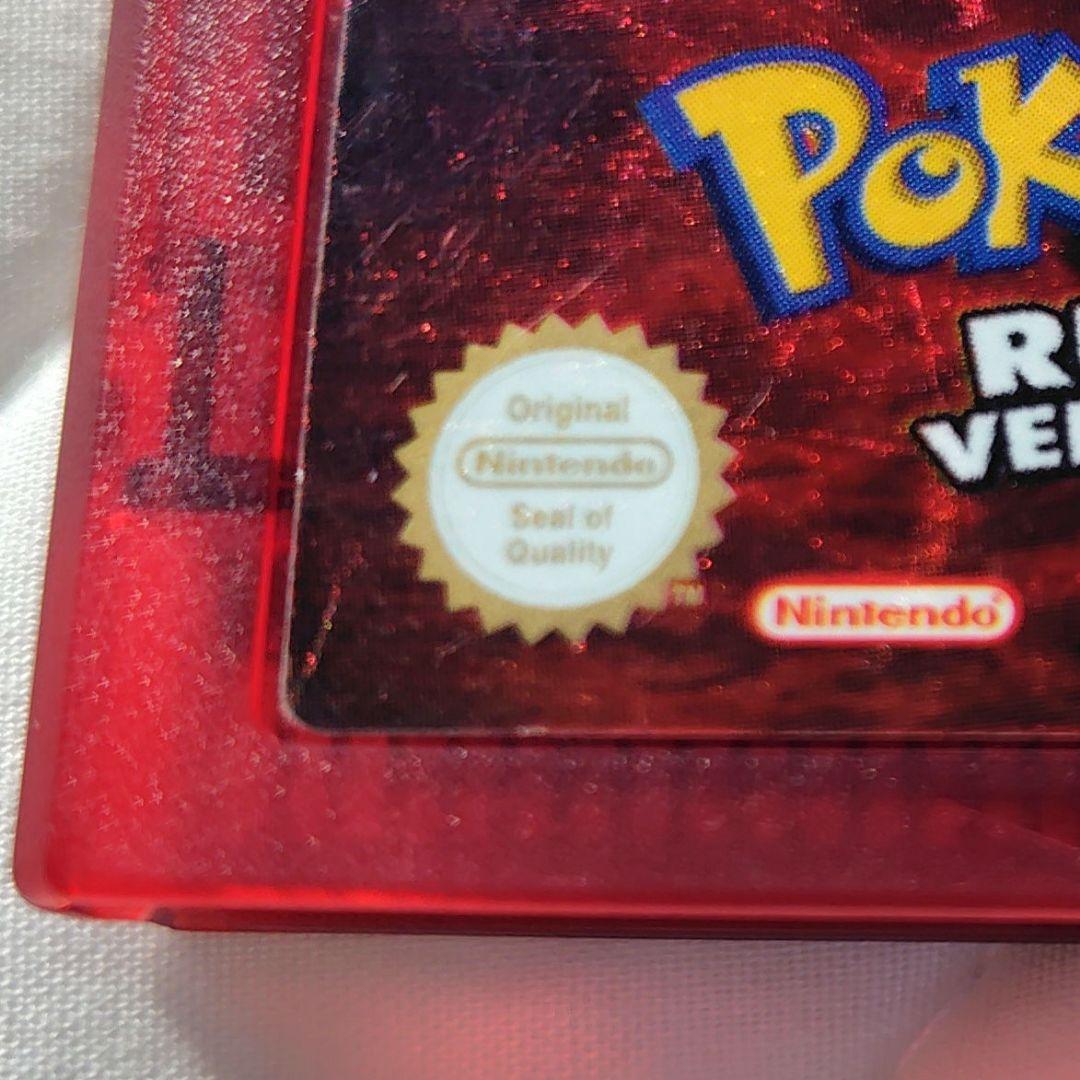 【むげんのチケット】ポケットモンスタールビー欧州版【電池交換済み】