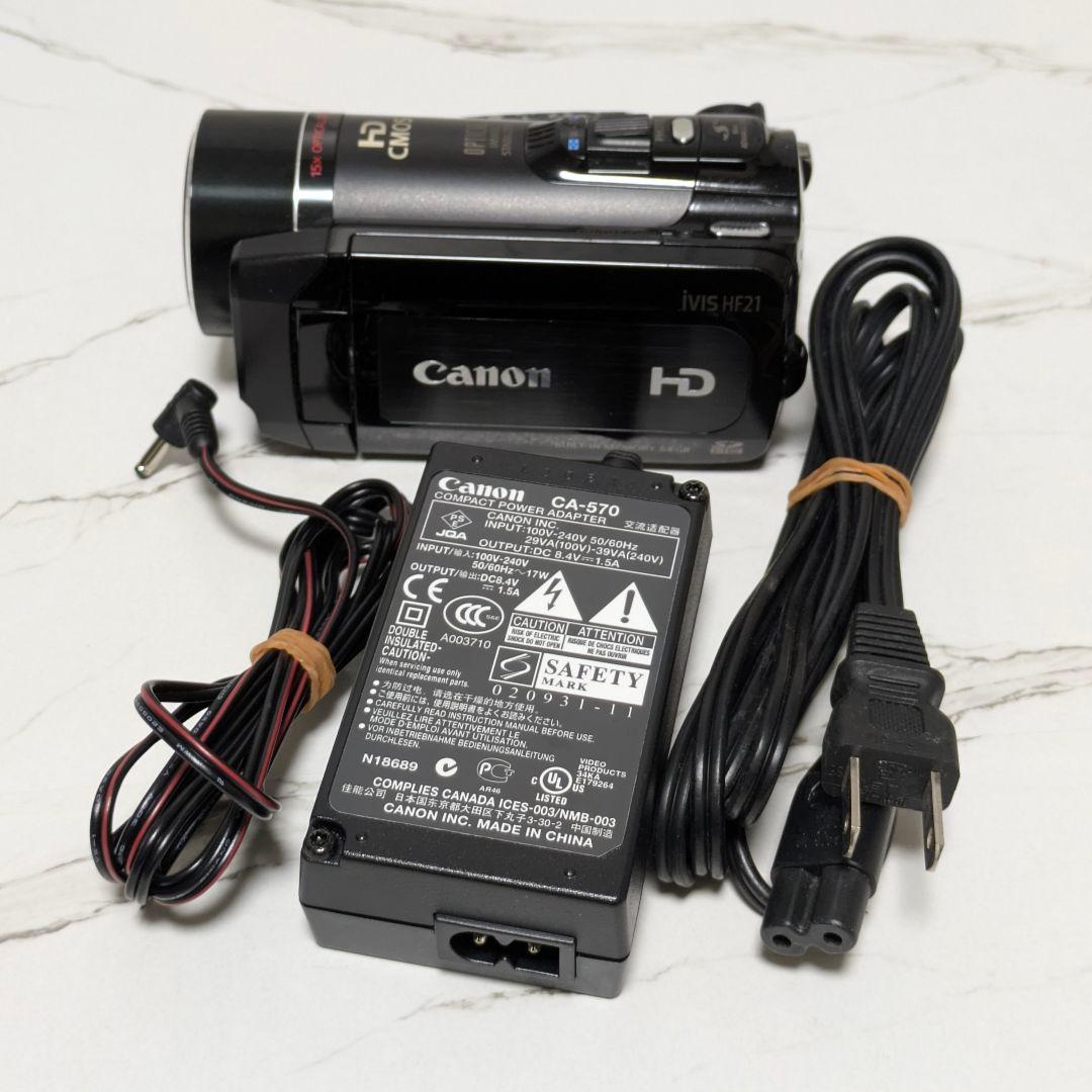 Canon　iVIS HF21　ブラック
