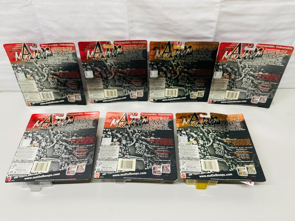 ◆NBA Michael Jordan コートコレクション７体セット 08226
