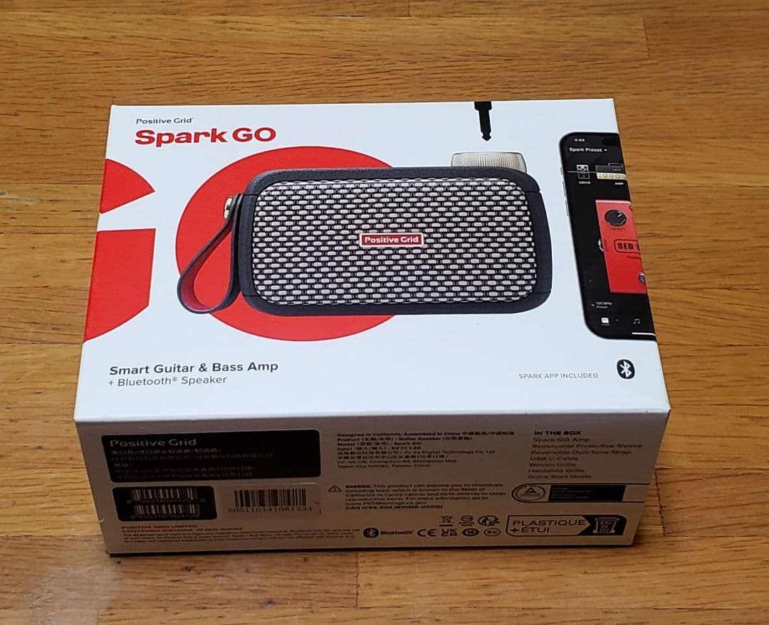 Positive Grid Spark GO アンプ ポータブルアンプ