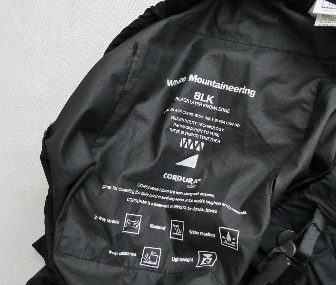 White Mountaineering　コーデュラナイロン ストレッチパンツ