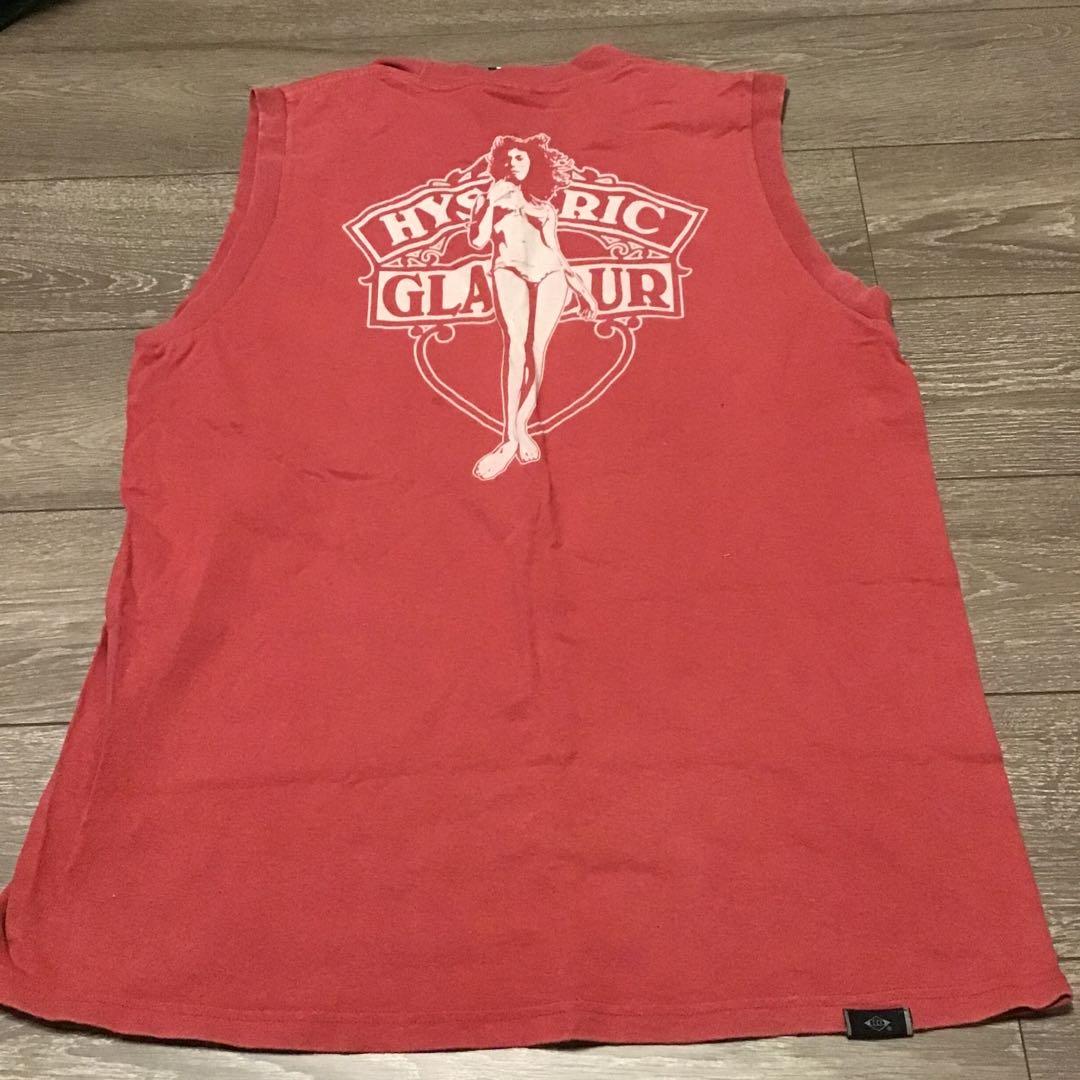 [希少]HYSTERIC GLAMOUR タンクトップ L レッド