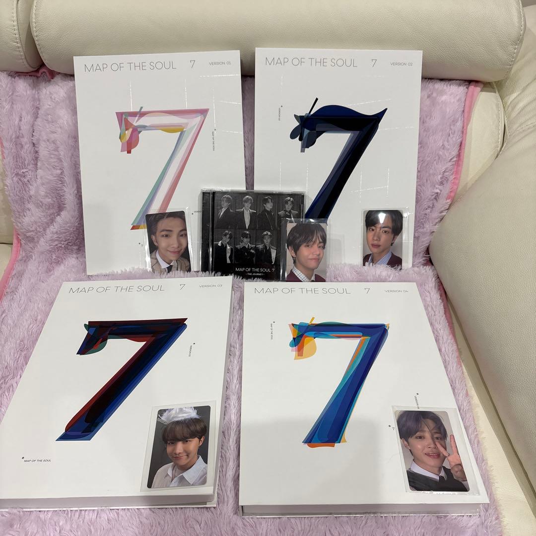 BTS・MAP OF THE SOUL 7 4形態フルセット
