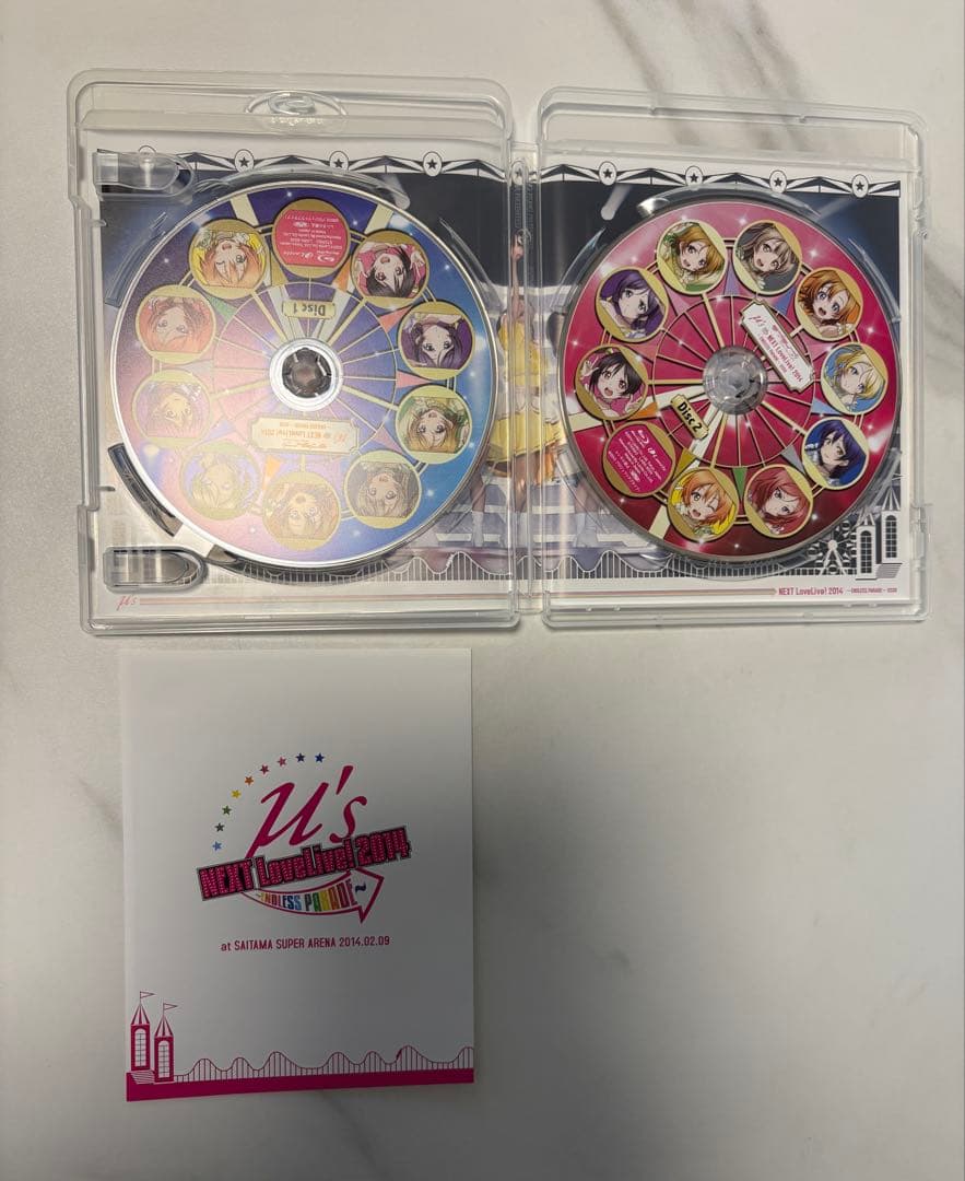 【美品】ラブライブ μ's ライブ BD アニメ特装版　計7本セット