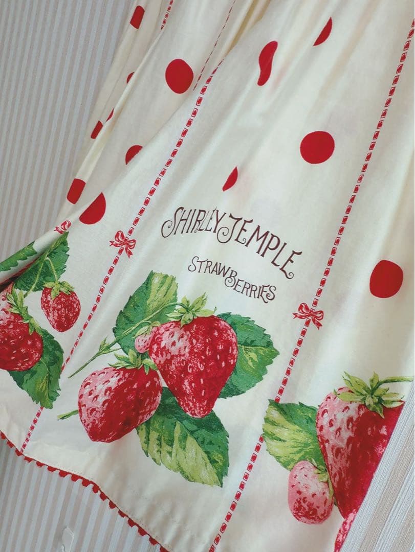 シャーリーテンプル♡Shirley Temple♡イチゴ柄JSK♡160cm