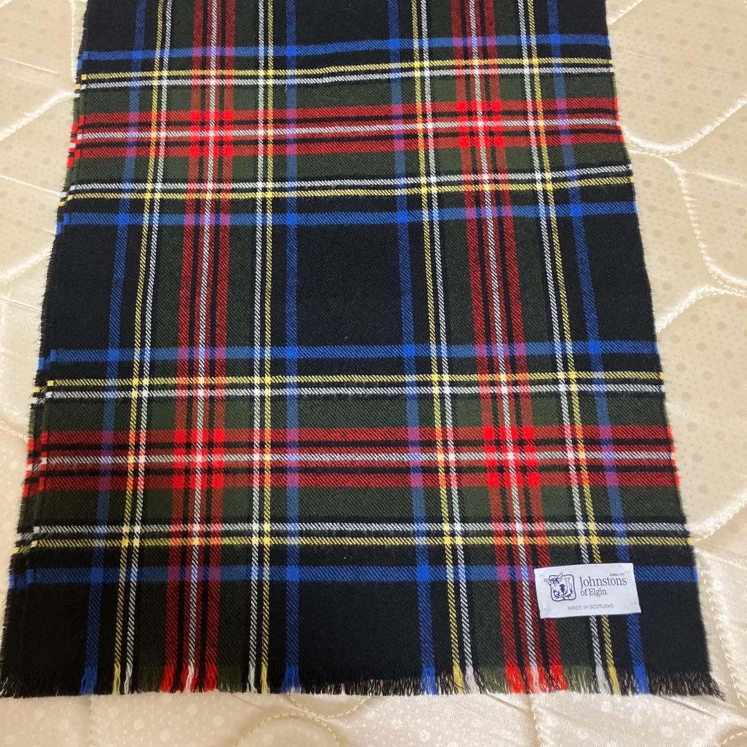 Johnstons of Elgin メリノウール　マフラー