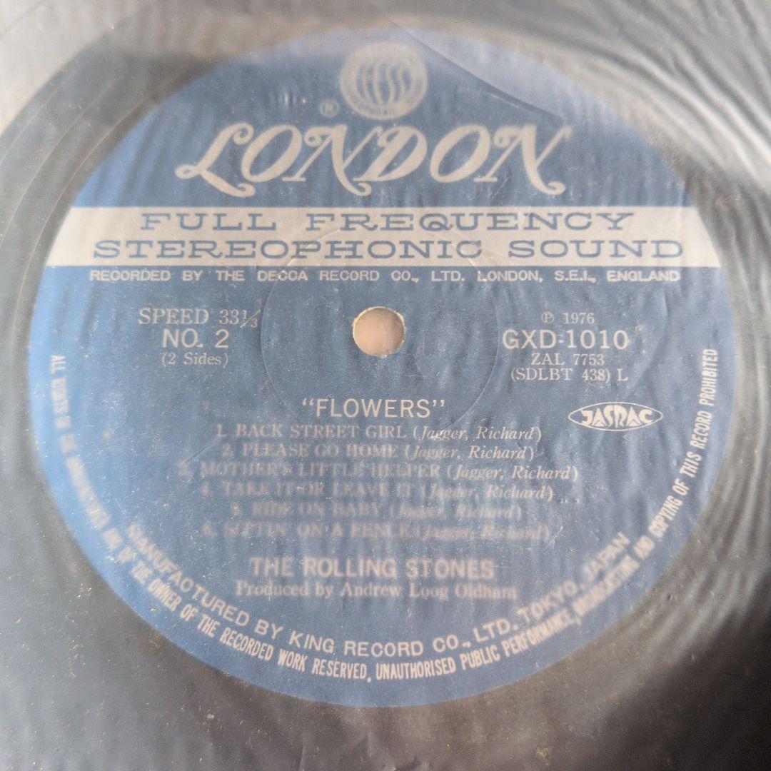 洋楽 THE ROLLING STONES FLOWERS GXD-1010