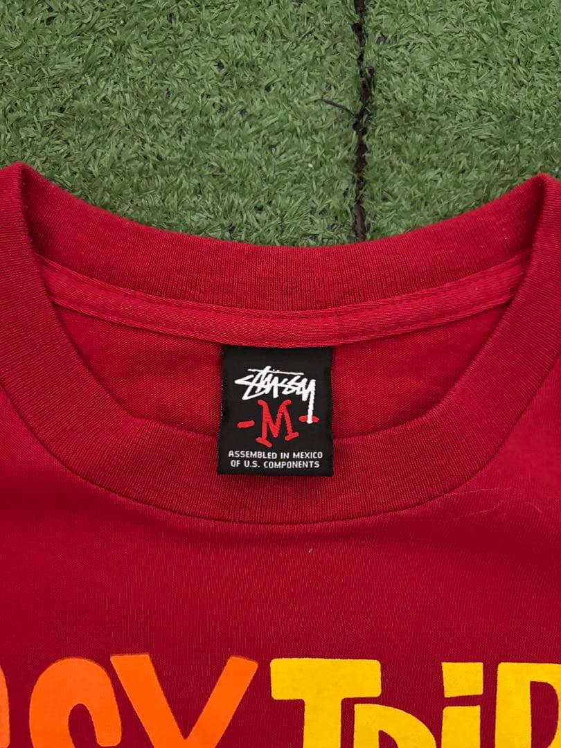 Stussy グラフィックTシャツ M レッド