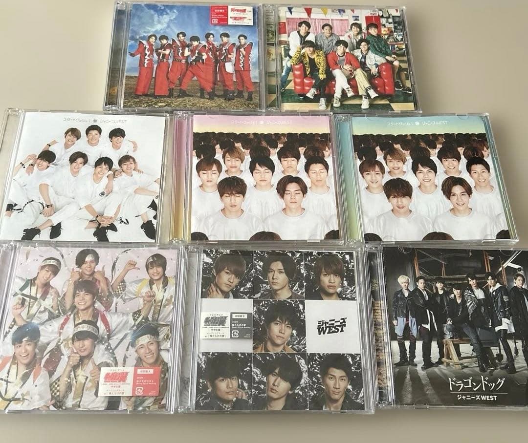 ジャニーズWEST　CDまとめ売り５１点