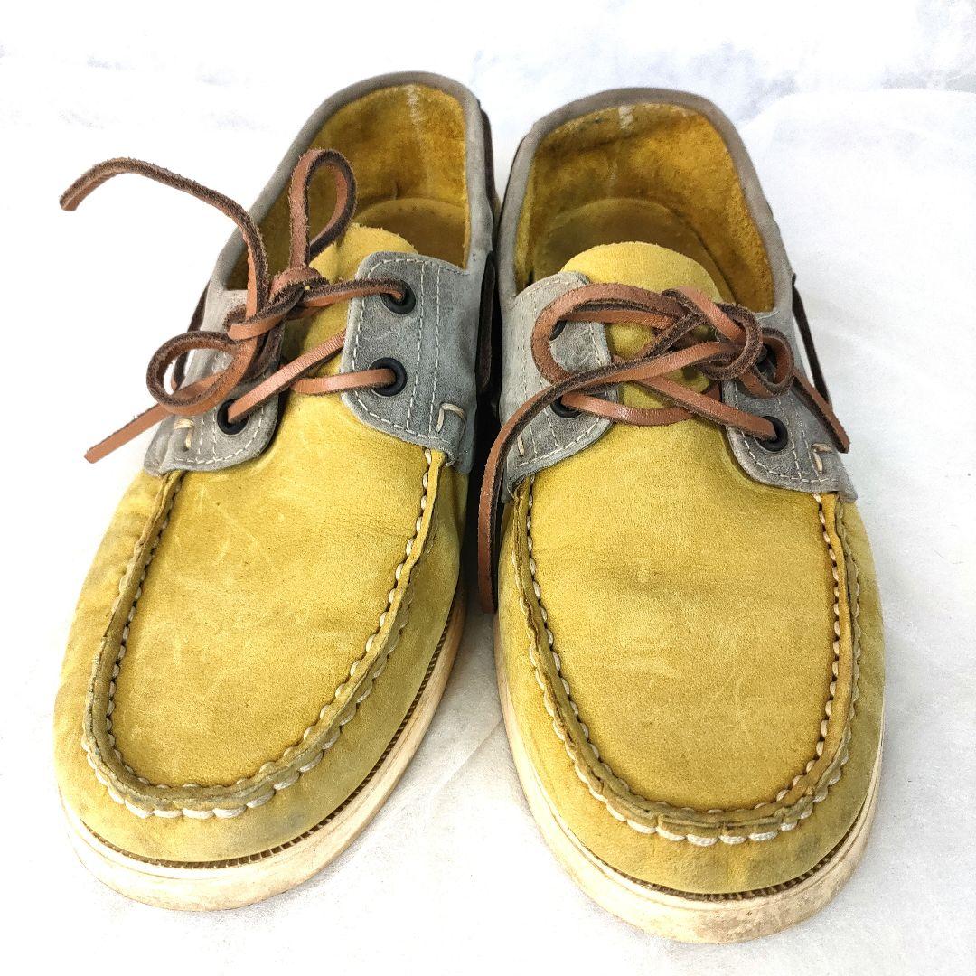 パラブーツ Paraboot BARTH MARINE ヌバックバイカラー6.5