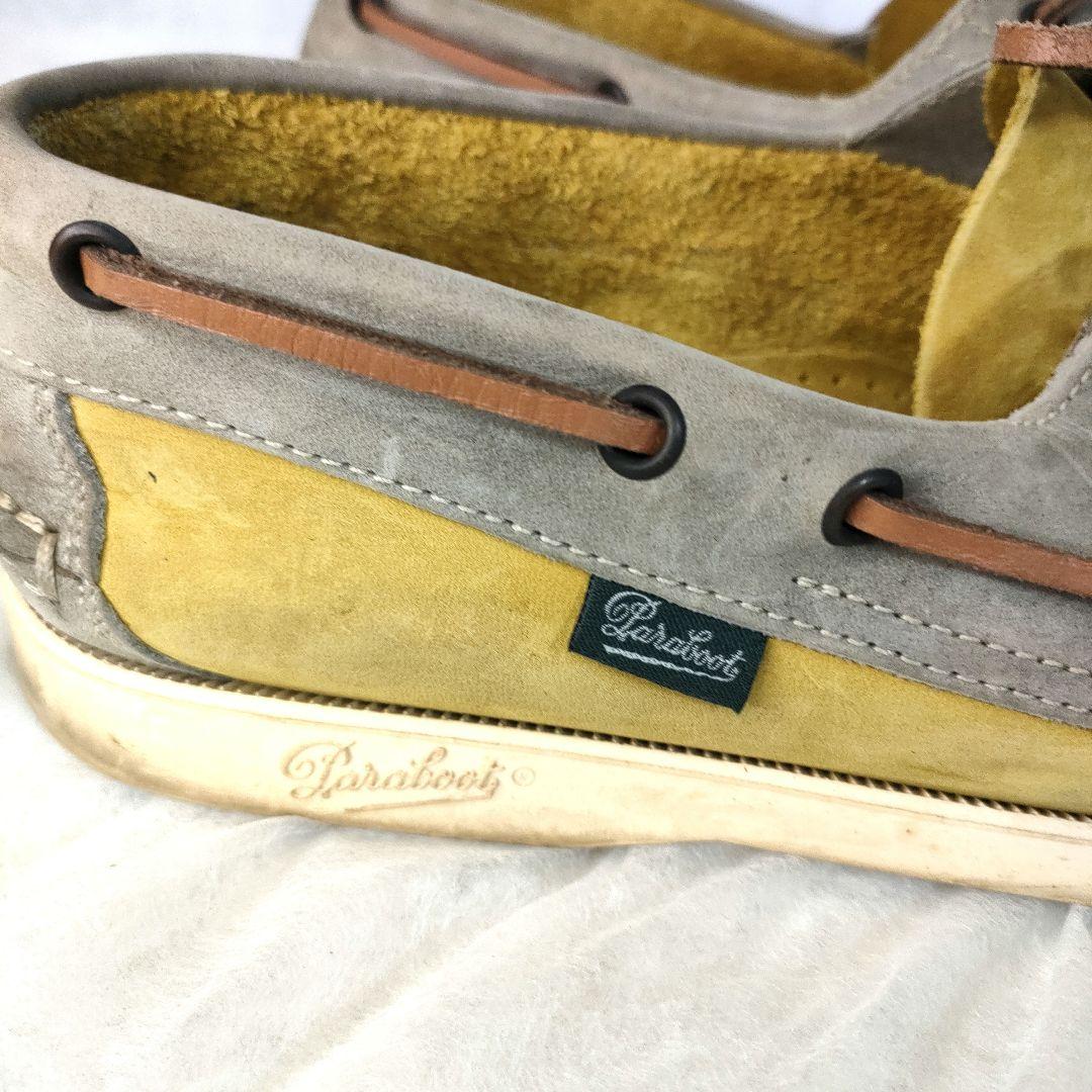 パラブーツ Paraboot BARTH MARINE ヌバックバイカラー6.5