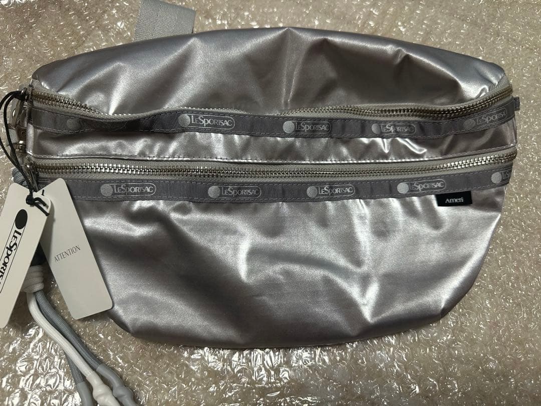 DX BELT BAG W/CHRMシルバーシャインアメリ
