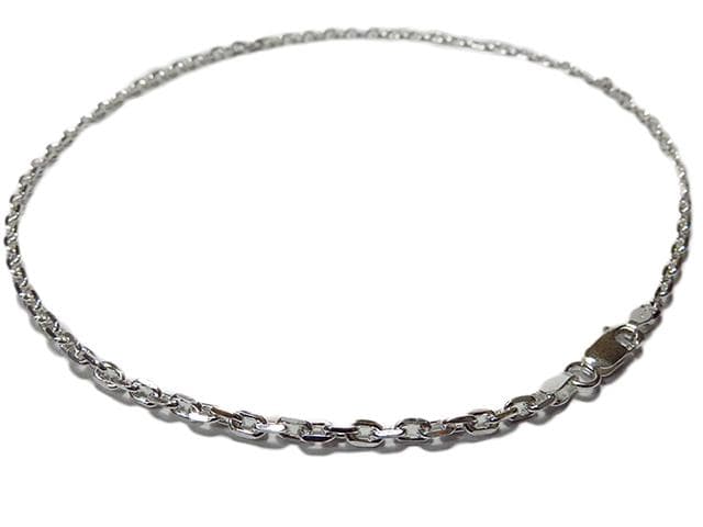 【パンパンダ】あずきチェーン ネックレスシルバー925 3.2mm60cm