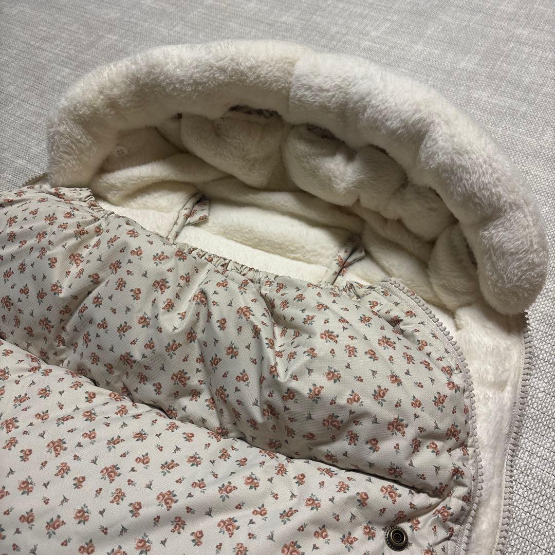【ほぼ未使用美品】Elodie 花柄 フットマフ　ベビーカー用