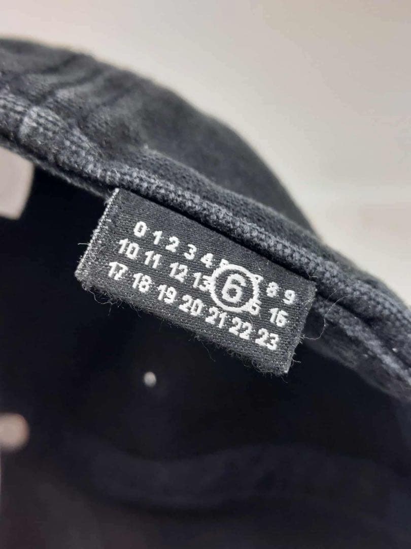 MM6 maison margiela ベースボールキャップ Lサイズマルジェラ