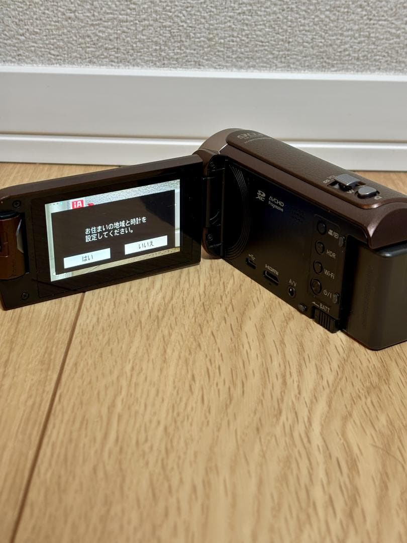 【美品】 Panasonic HC-W585M ビデオカメラ ブラウン