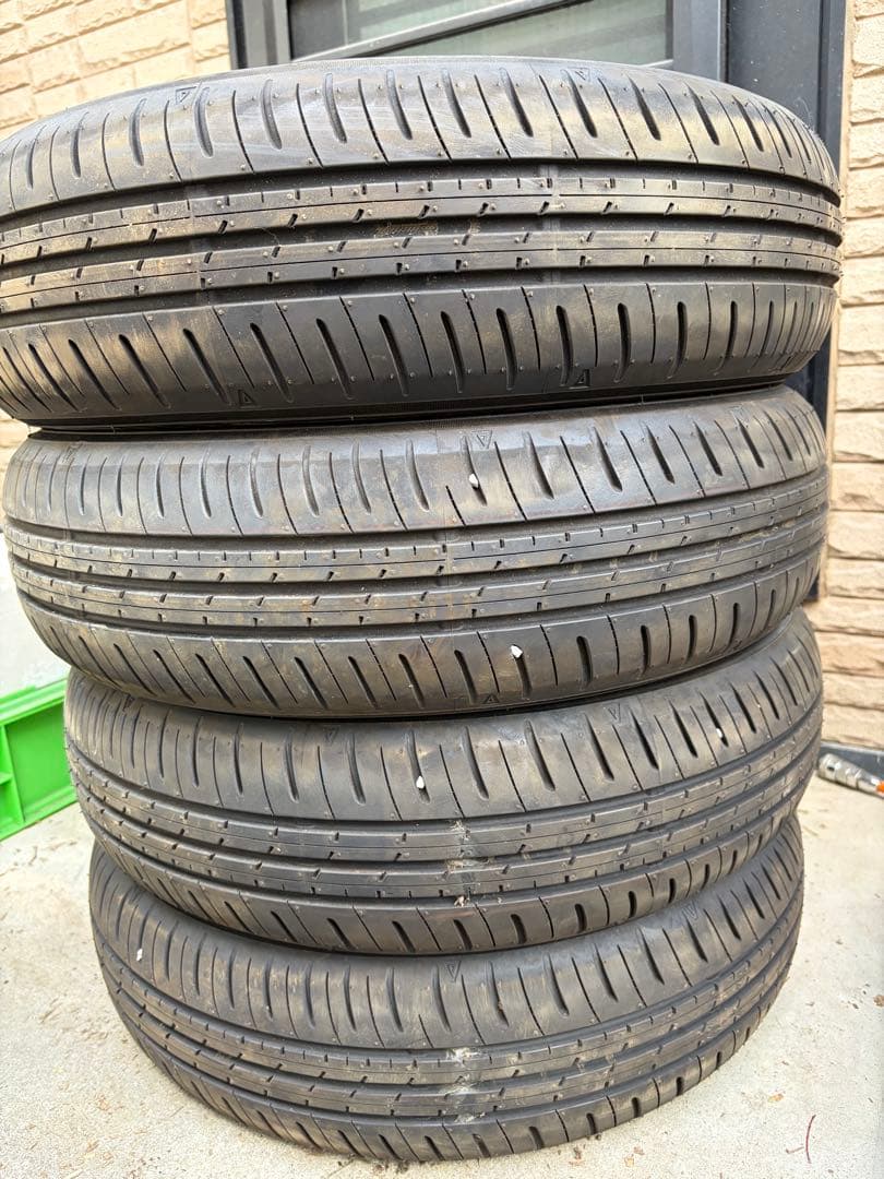 新車外しダンロップ エナセーブec350+ サイズ155/65r14 2025年