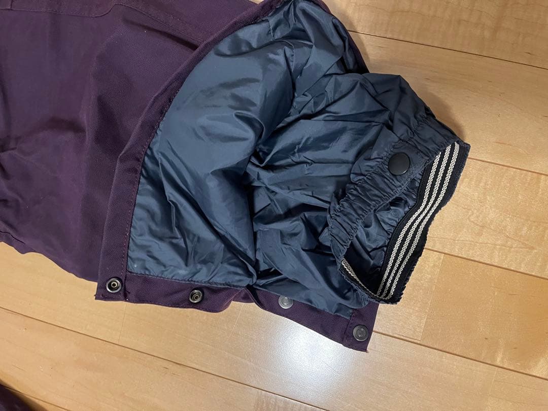 《ロックマン》　discharge スノーボードウェア上下 Mサイズ 紫色
