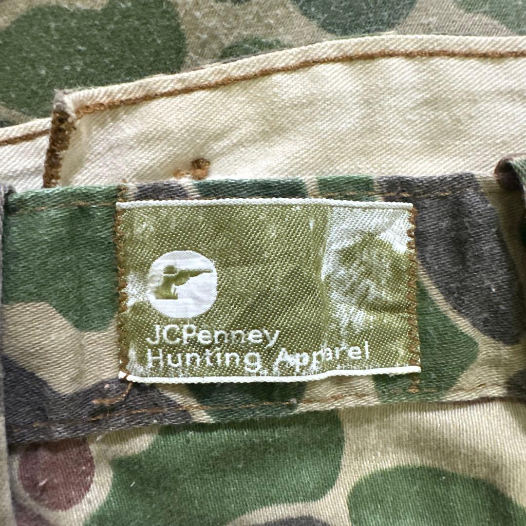 70s JC Penney ダックハンターカモ パンツ