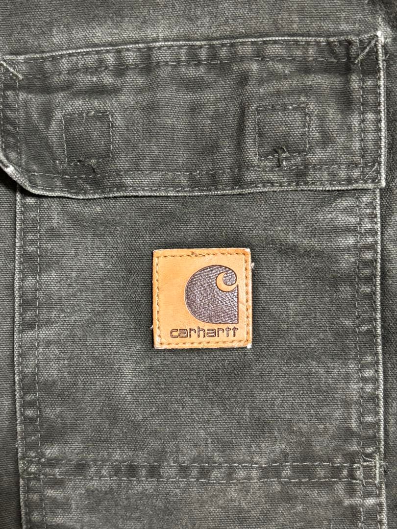 ジャケット・アウター Carhartt Moss green faded Duck coat
