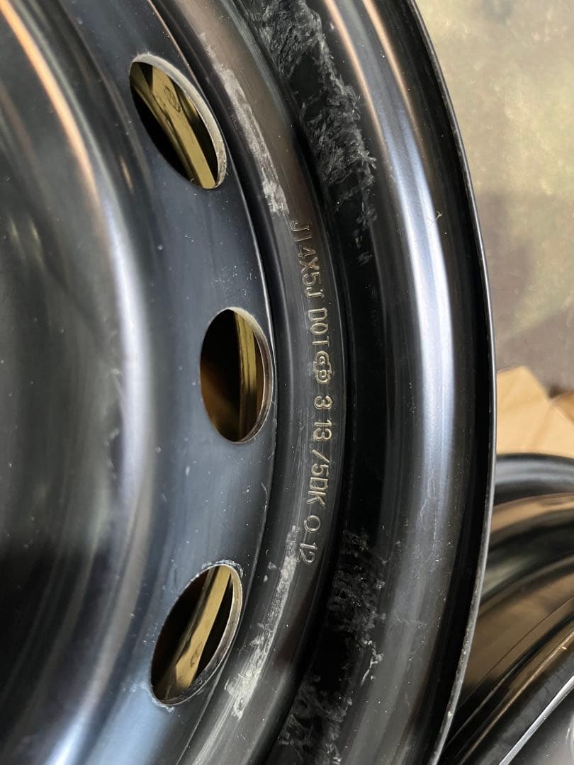 トヨタ純正 14インチスチールホイール 4本