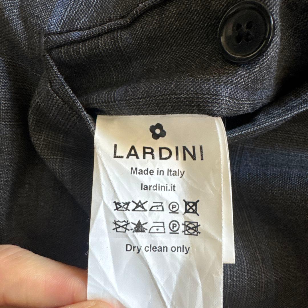 Marnist　LARDINI 44グレー チェック柄 3ピース
