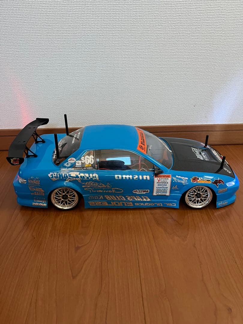 1/10 ラジコン ドリフト ドリパケ 2.4GHz S13シルビア LED電飾