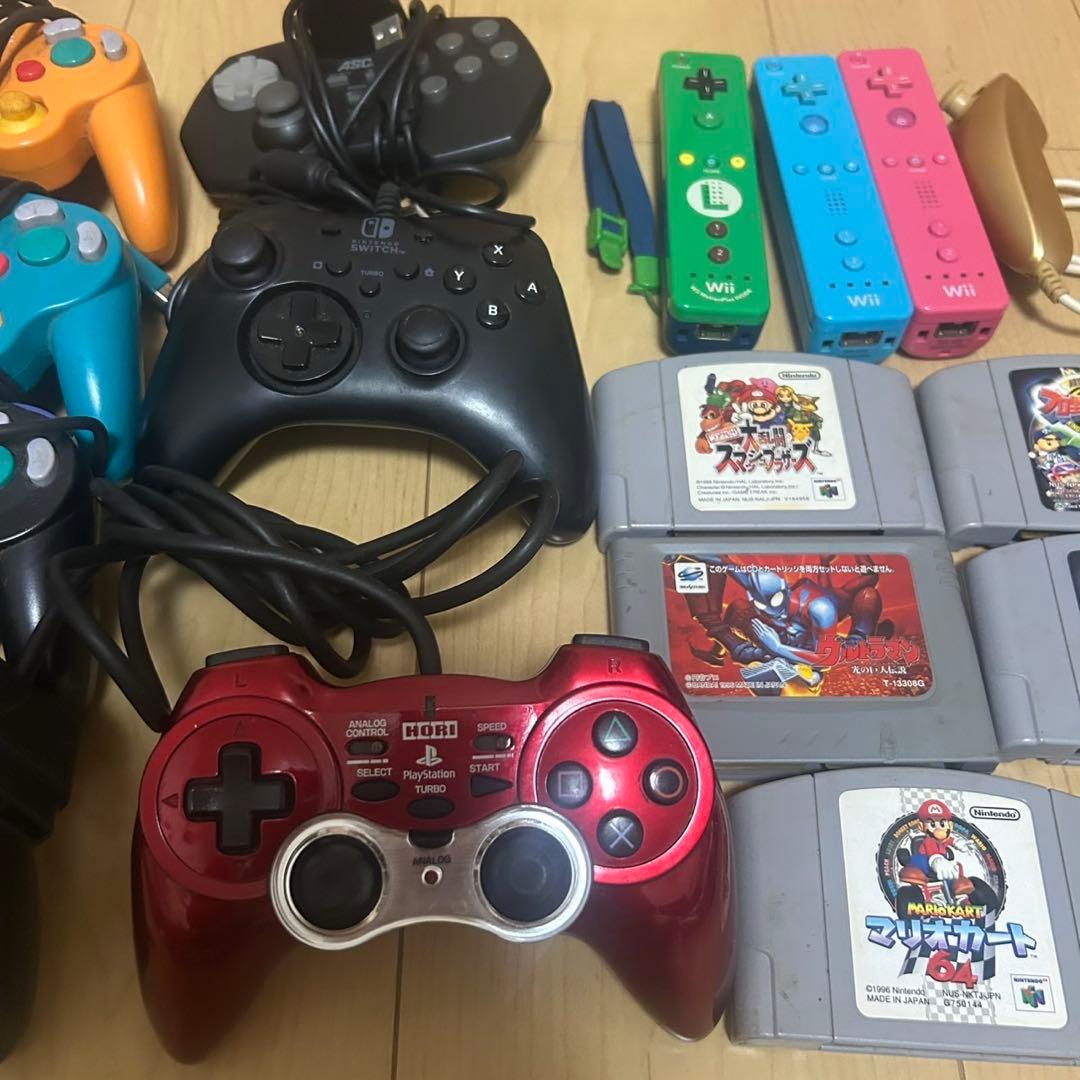 コントローラー　まとめ　ゲームキューブ　Switchなど