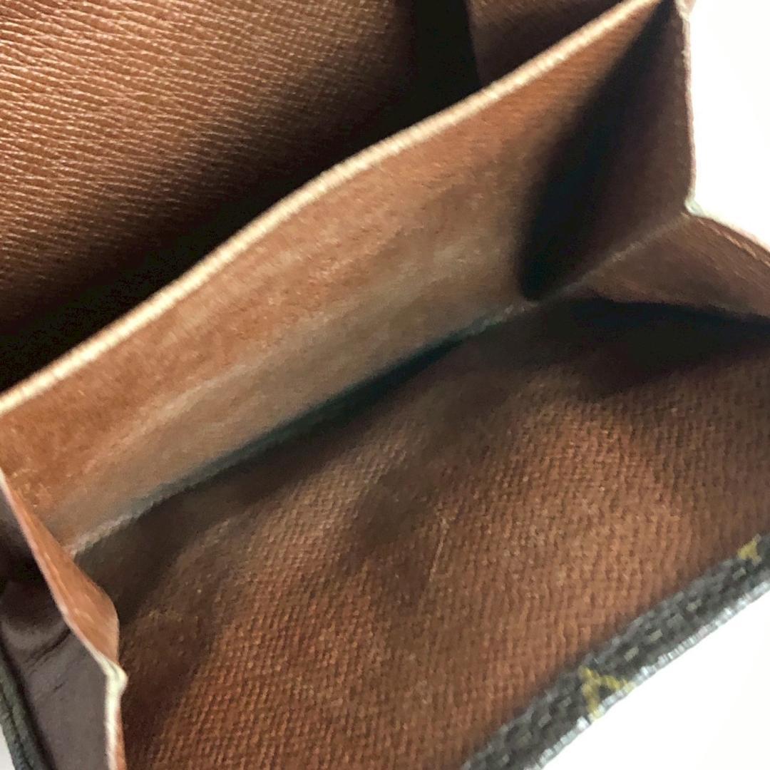 LOUIS VUITTON ルイヴィトン 三つ折り財布 Wホック モノグラム