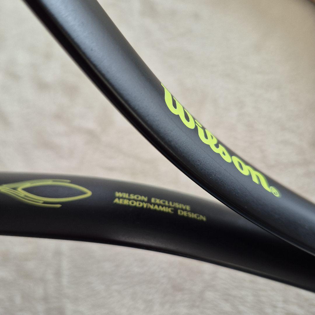 【2本セット】Wilson テニスラケット WILD THING ケース付き