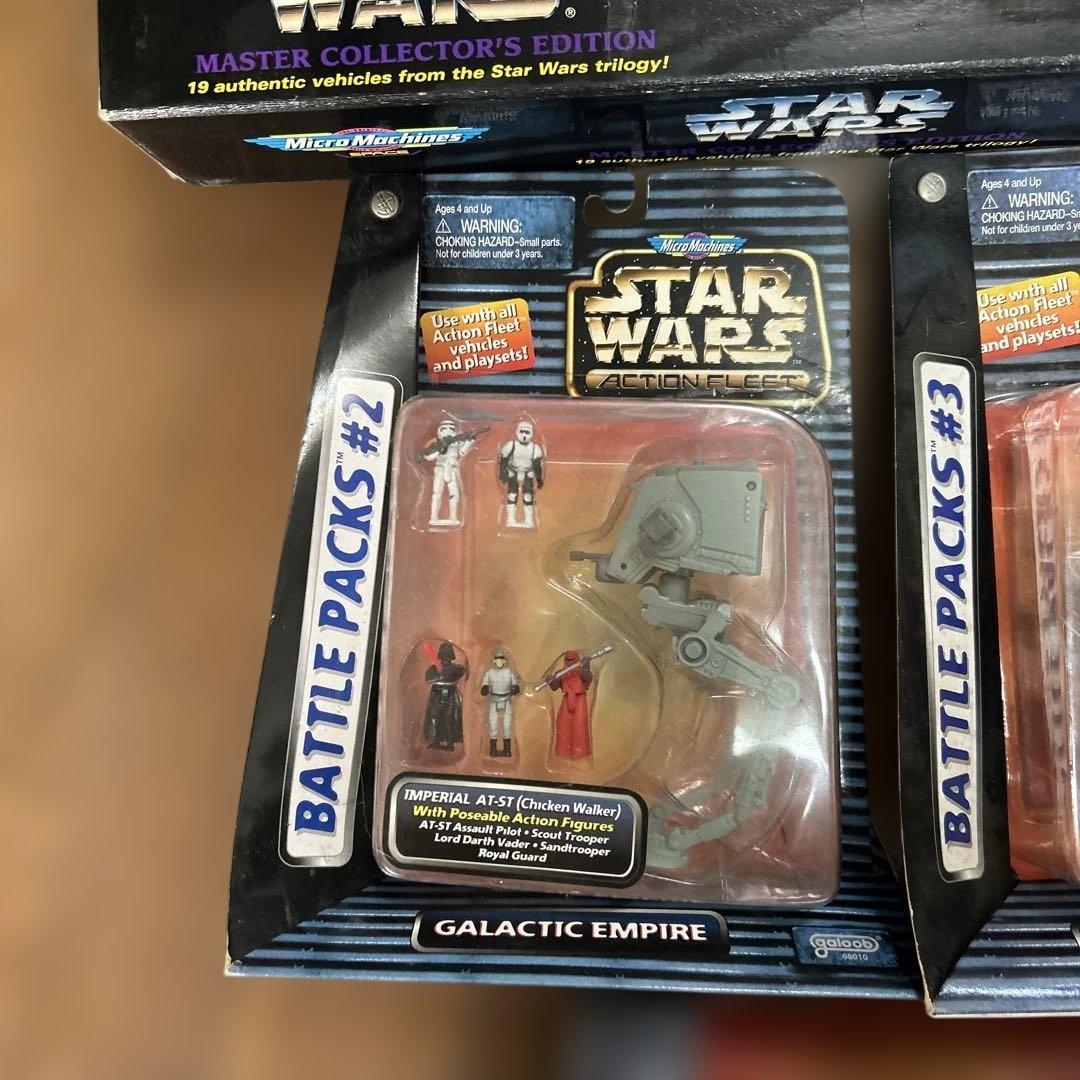 【新品】 STARWARS Micro Machines 4種セット