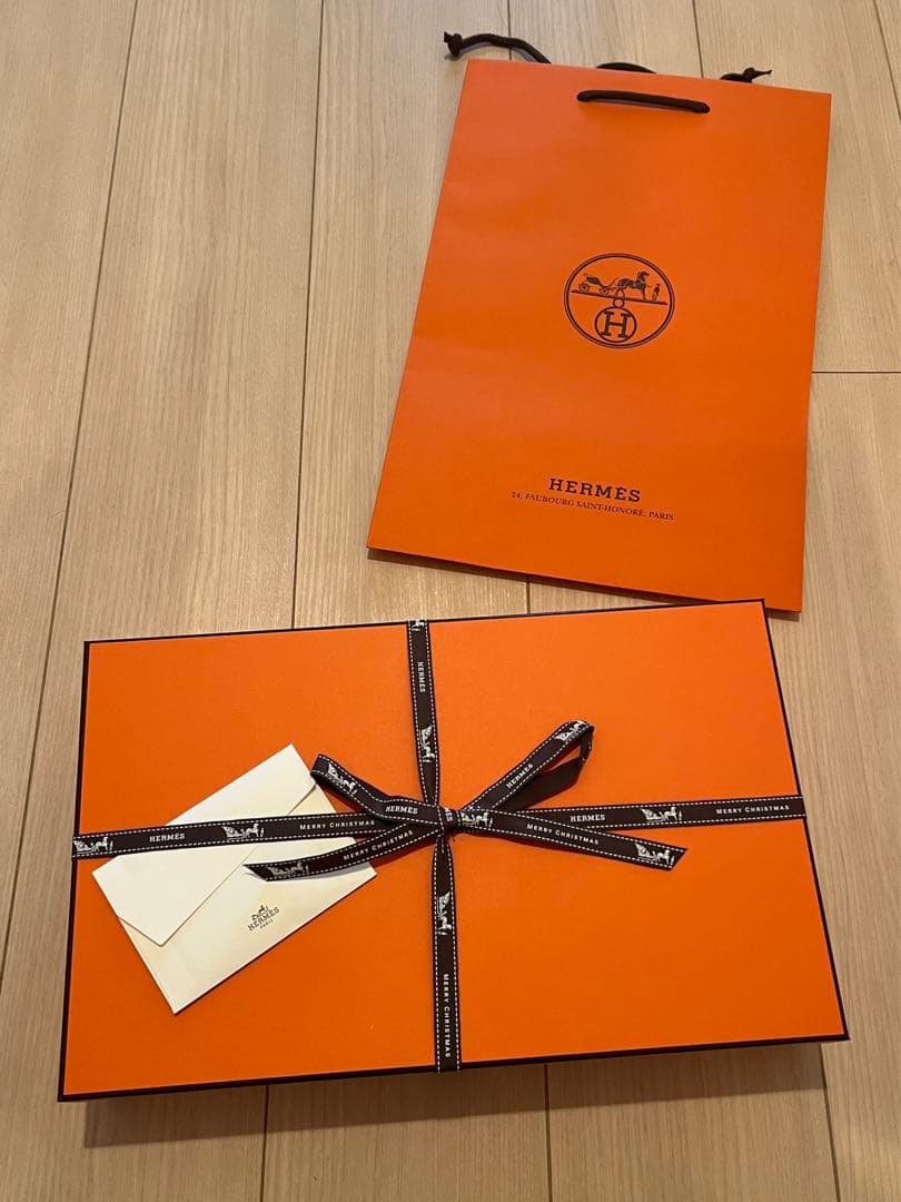 エルメス　ストールダブルフェイス　HERMES マフラー