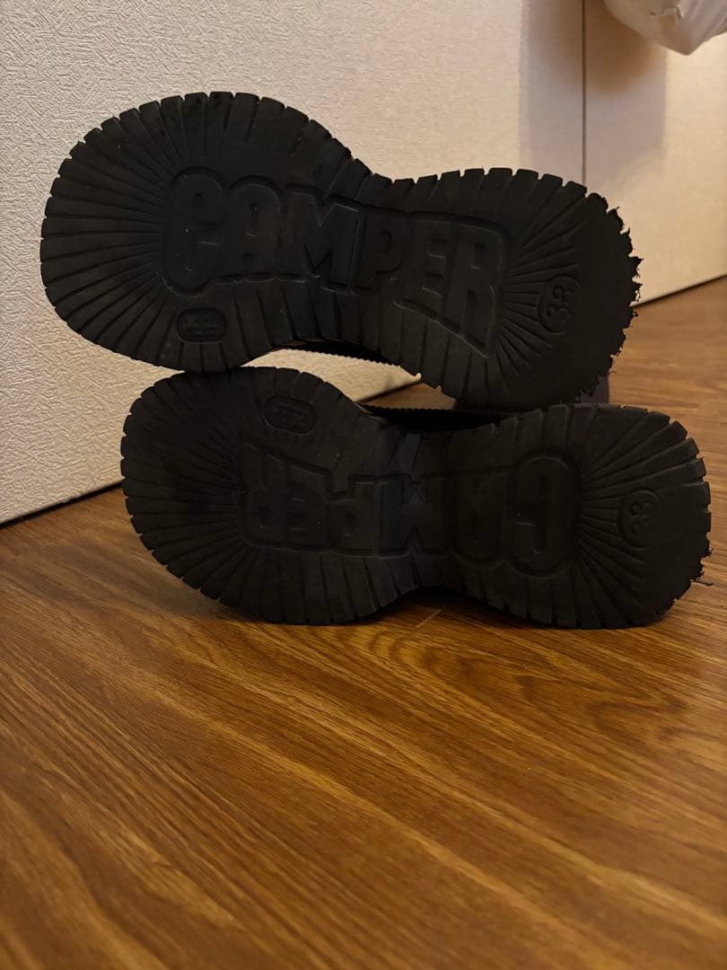 CAMPER ブラック ロングブーツ BCN