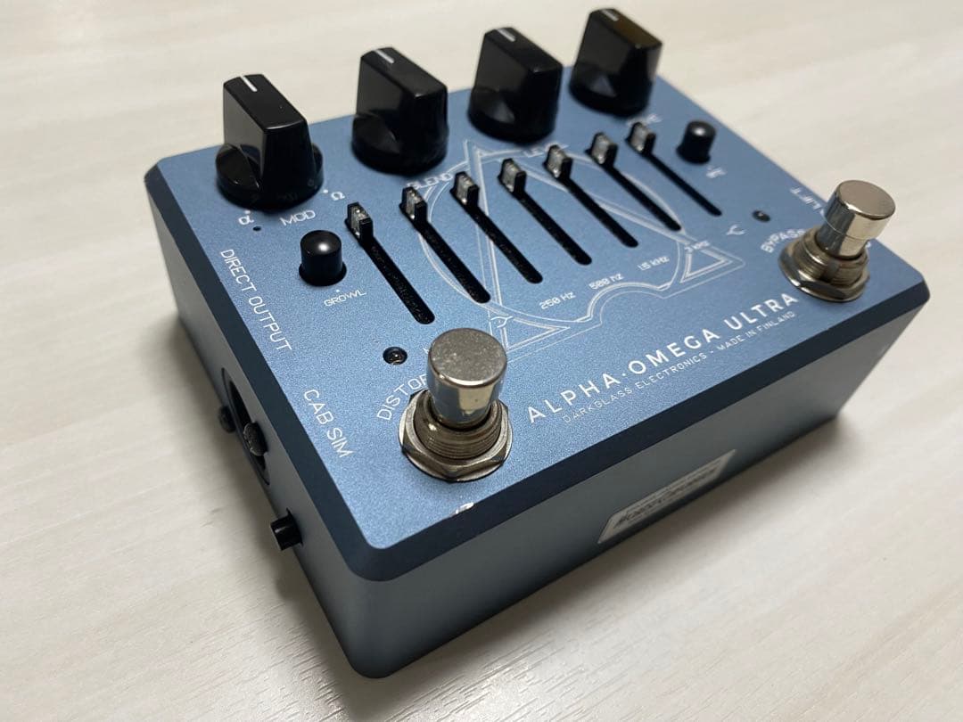 【箱付き/美品】darkglass ALPHAOMEGA ULTRA【USED】