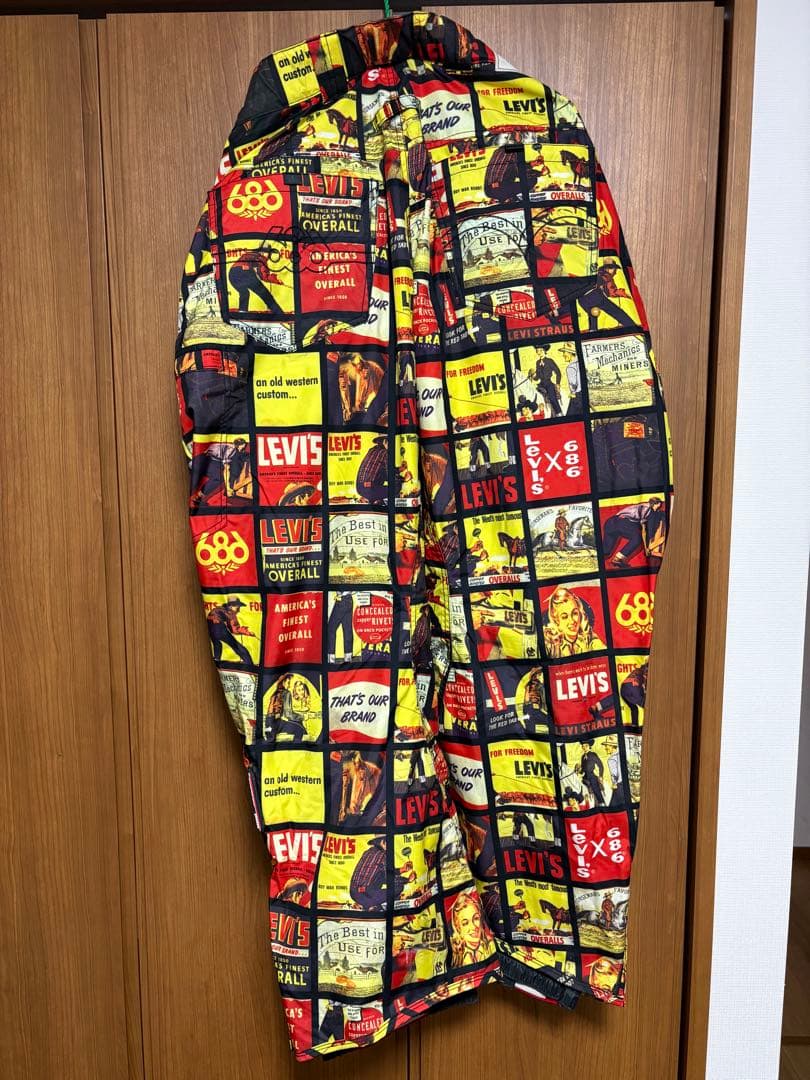 686 Levi's スノーボードウェア　Lサイズ表記