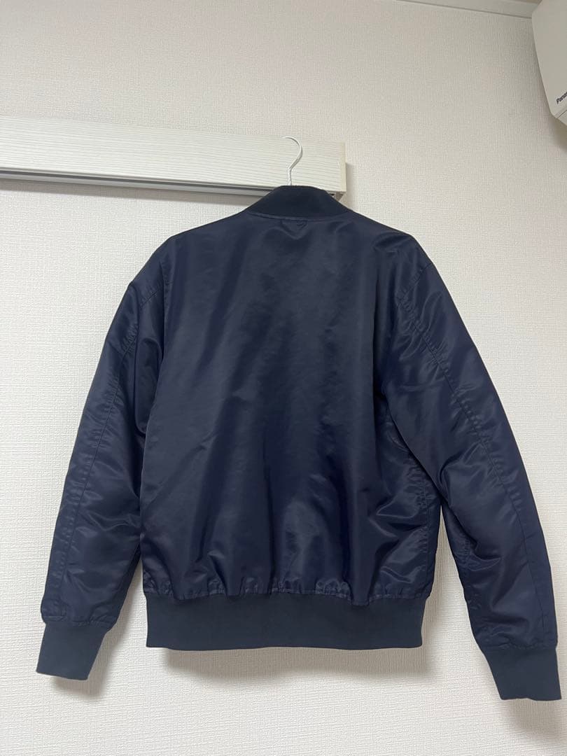 ラコステ LACOSTE リバーシブルボンバージャケット ネイビー