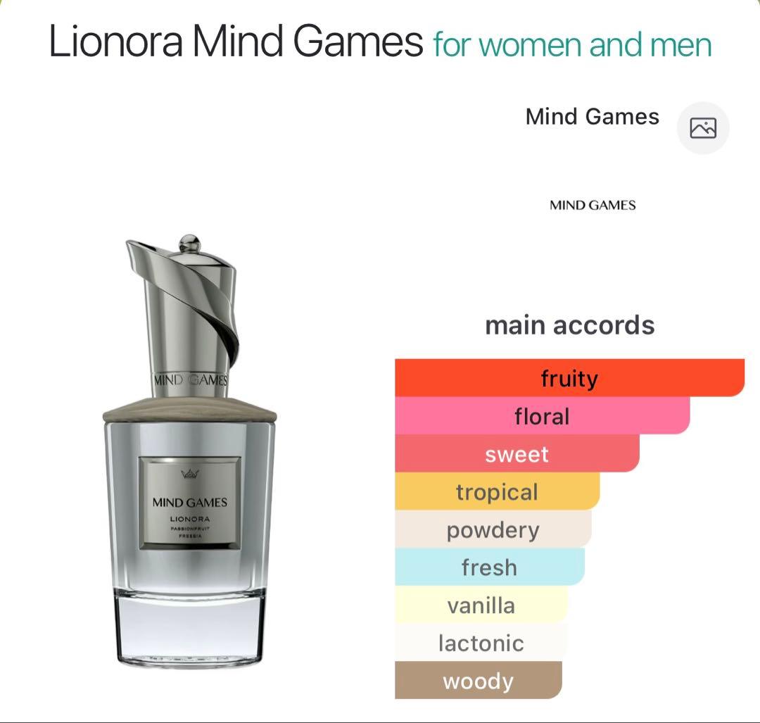 Mind Games Lionora 香水 100ml
