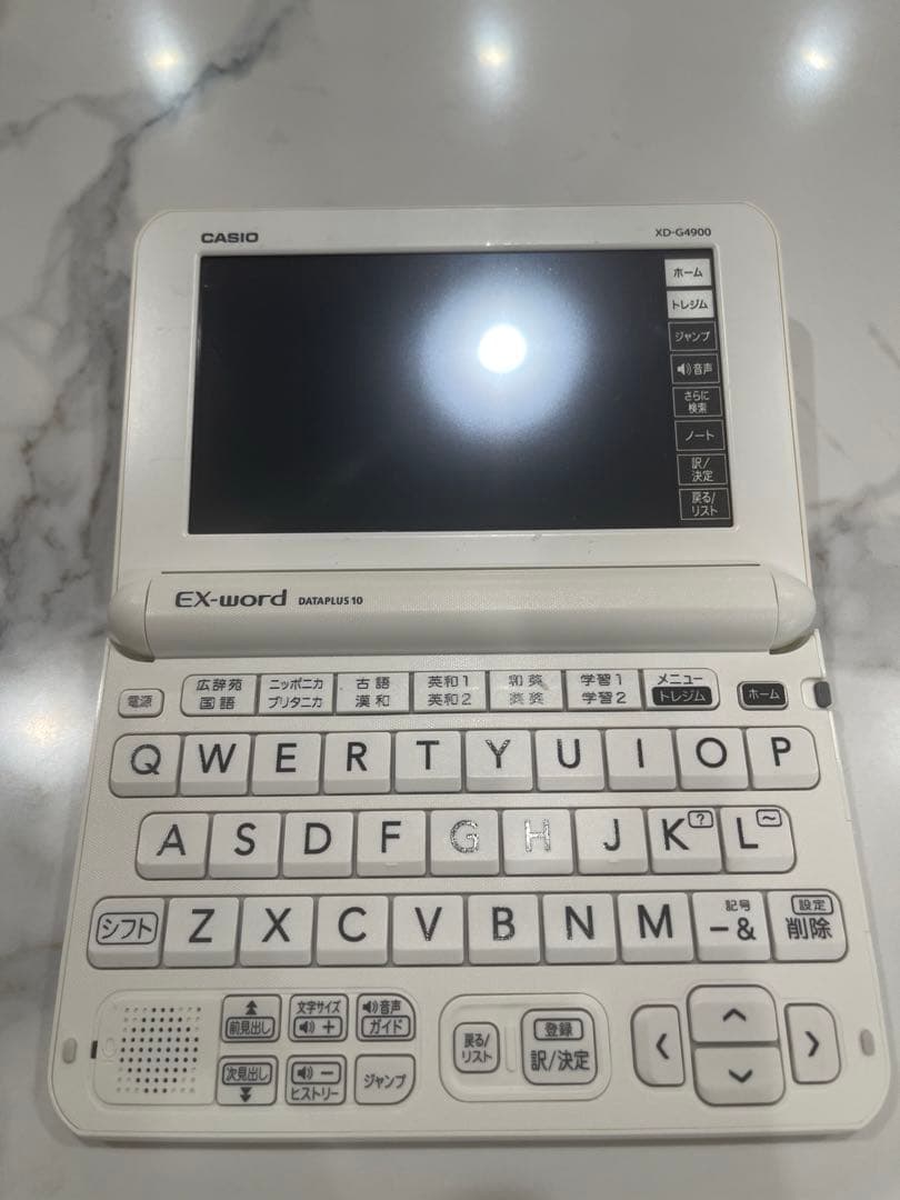 CASIO XD-G4900WE 電子辞書