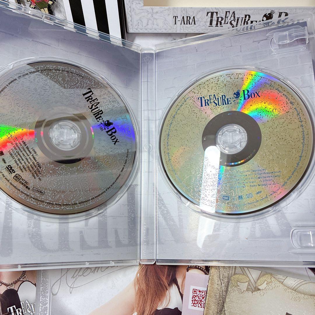 【美品】 T-ARA TREASURE BOX CD+DVD+キーホルダー