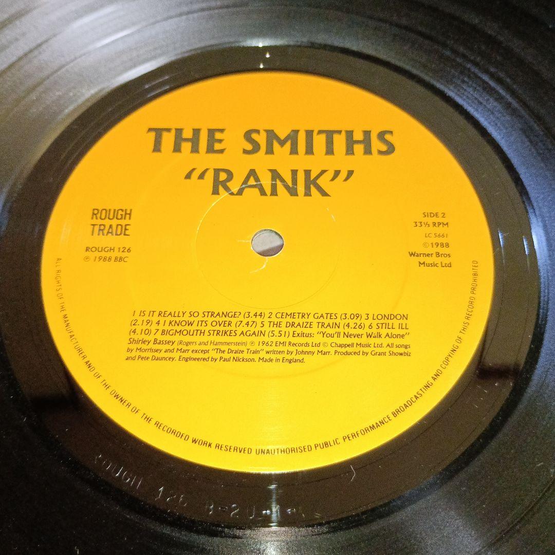 LP「THE SMITHS / Rank」