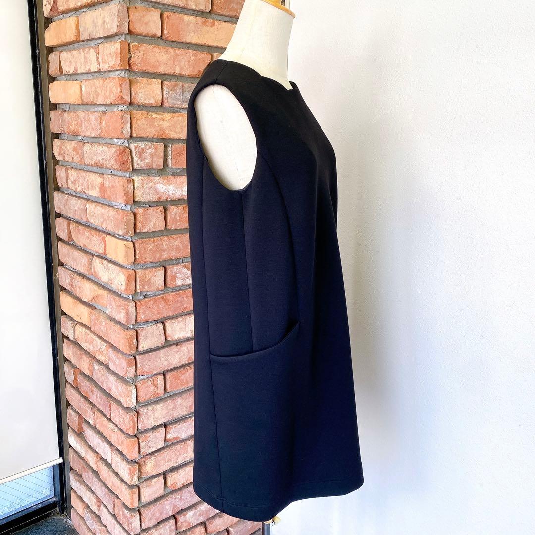 3557 定価39600 未使用 シューソネット ワンピース ノースリーブ　黒
