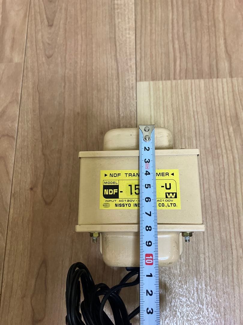 日章工業 変圧器 海外　NDF-1500U