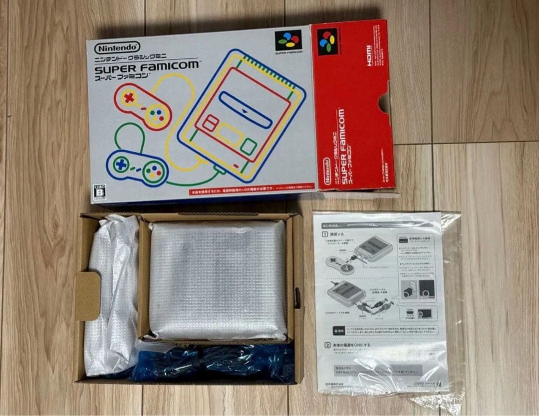 【美品】Nintendo クラシックミニ スーパーファミコン　付属品全てあり
