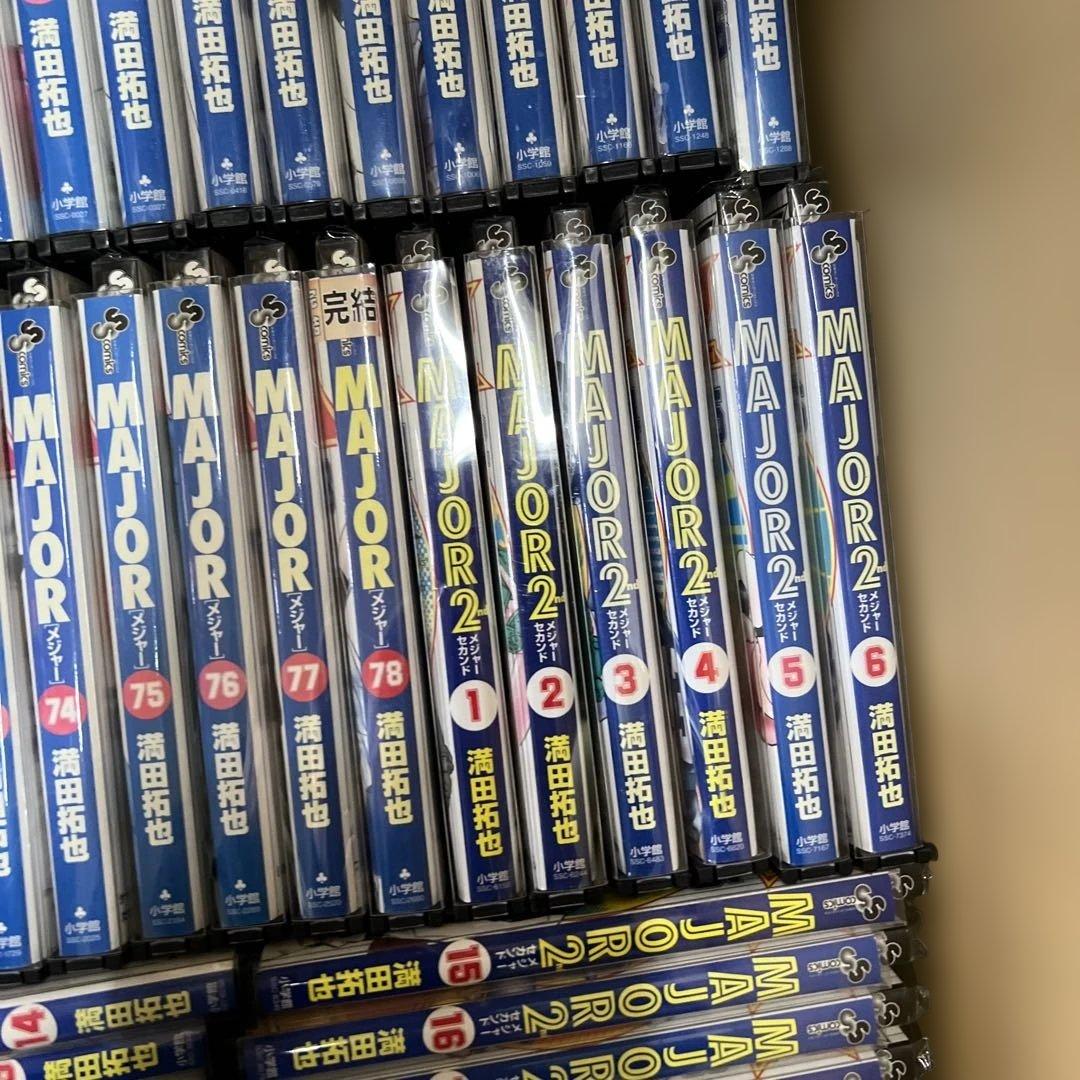 major メジャー　1巻〜78巻　2nd31巻　全巻　セット　P80