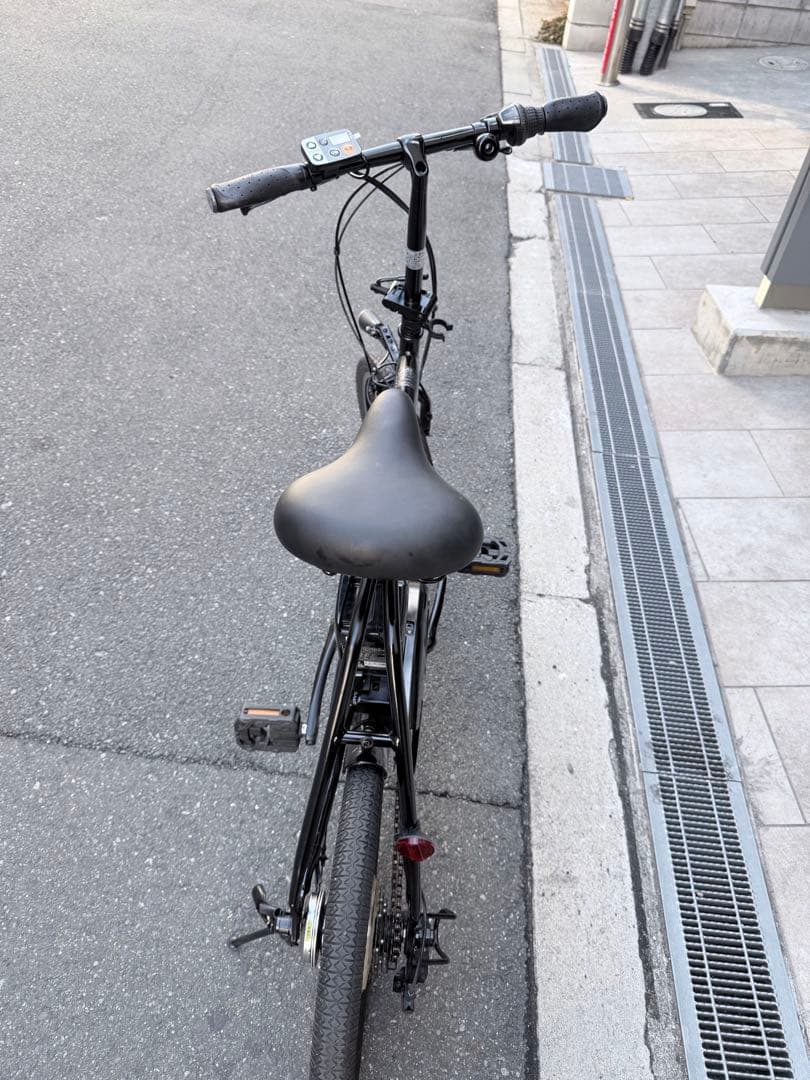 大阪府　パナソニック　 OFF TIME 電動アシスト自転車 ブラック